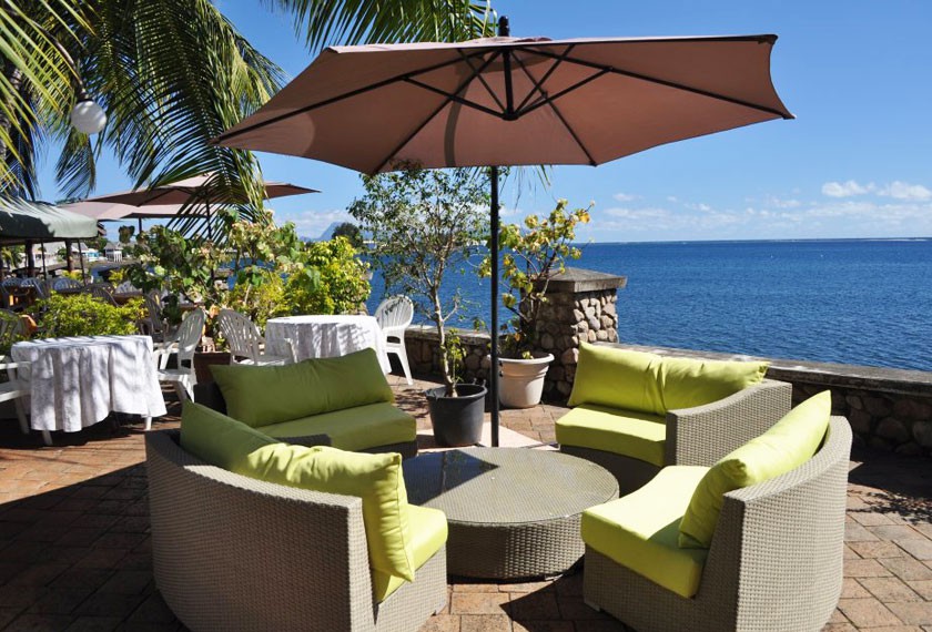 Hotel Royal Tahitien - vue sur l'océan depuis le bar