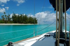 Tetiaroa par la mer