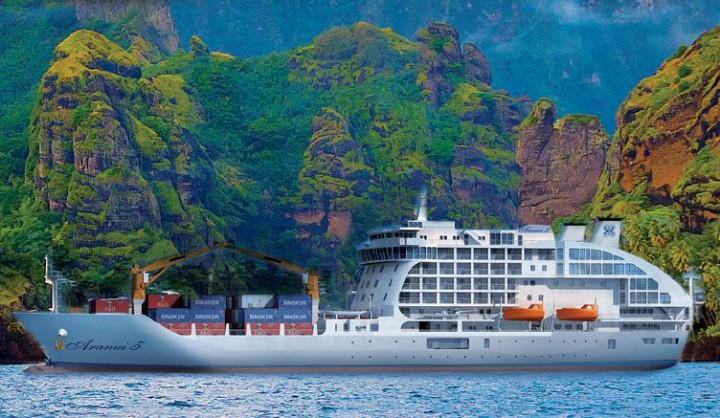 Aranui 5 - Cargo Croisière dans les îles Marquises