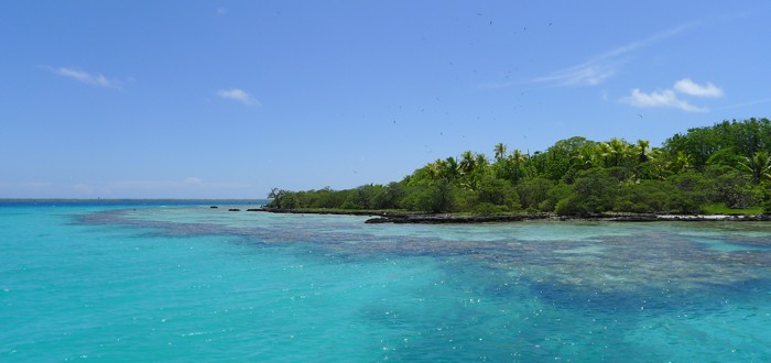 Tikehau vue du lagon