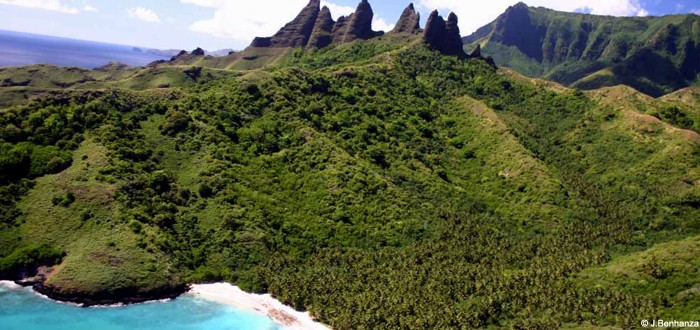 Nuku Hiva et ses montagnes majestueuses