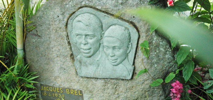 Tombe de Jacques Brel