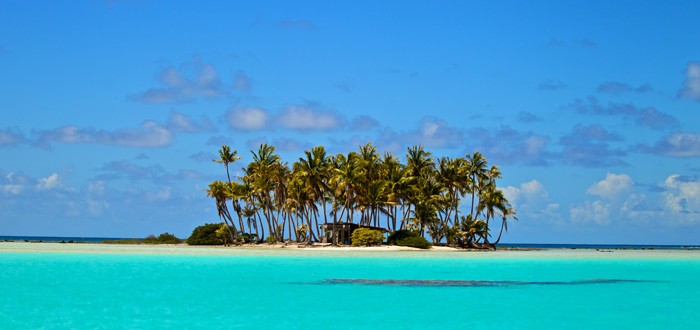 Un motu sur le lagon de Rangiroa