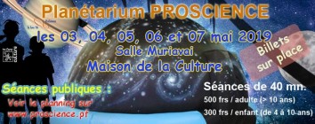 Affiche Planétarium 2019