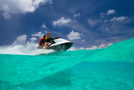 Bora Bora : excursion jet-ski en couple